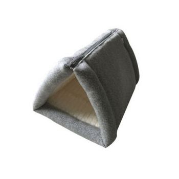 Thicker Fleece Triangle Zipped Cat Pet Bed